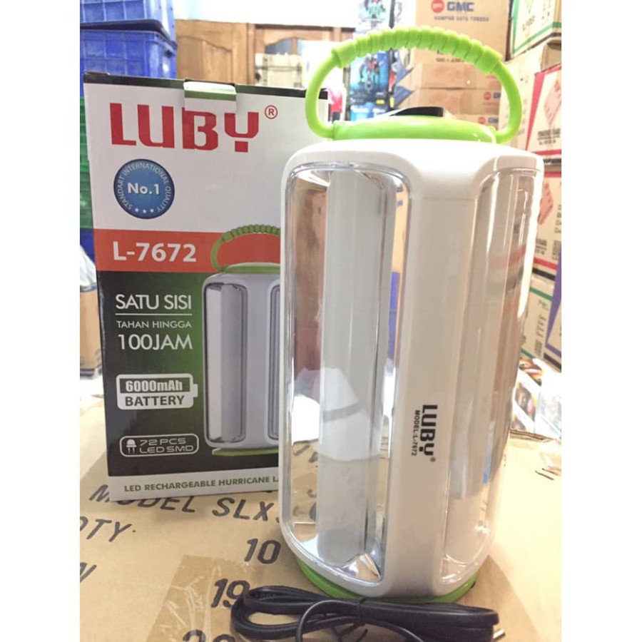 COD Lampu Emergency Luby 7672 4 Sisi  Lampu Darurat Luby L 7672 4 Sisi