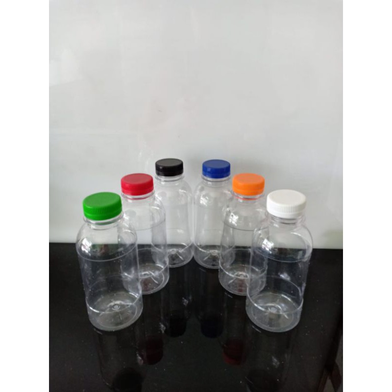 Botol cabe 200ml / Botol plastik 200ml isi 50pcs free packing kardus