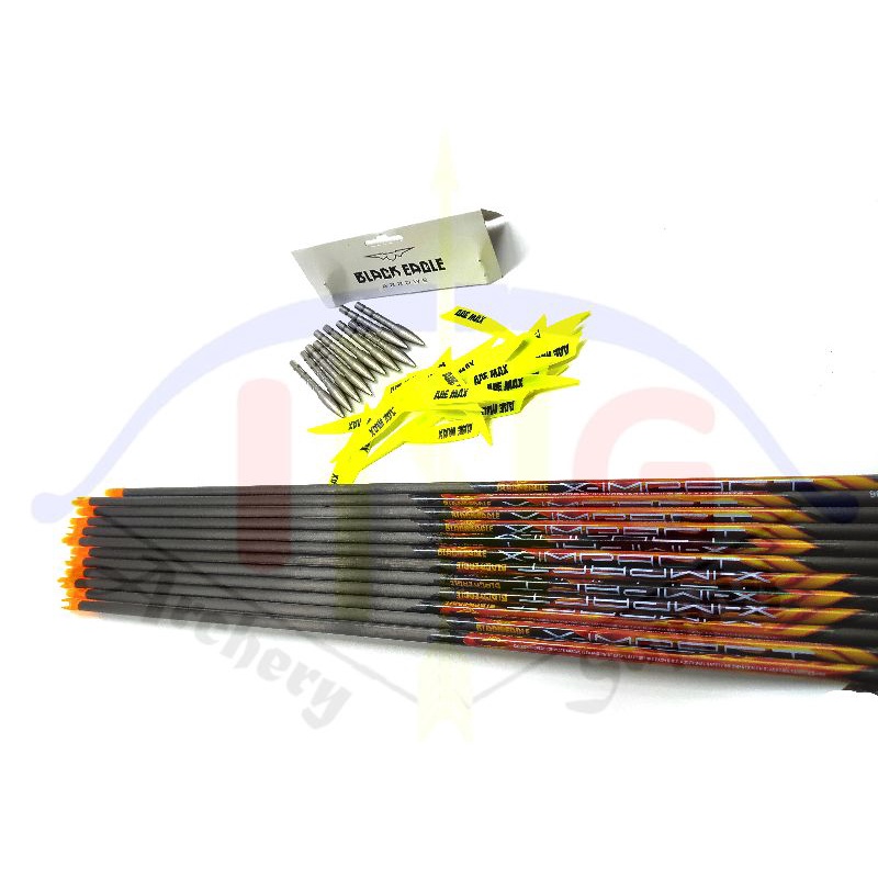 Jual Arrow Black Eagle Ximpact panahanarchery Shopee Indonesia