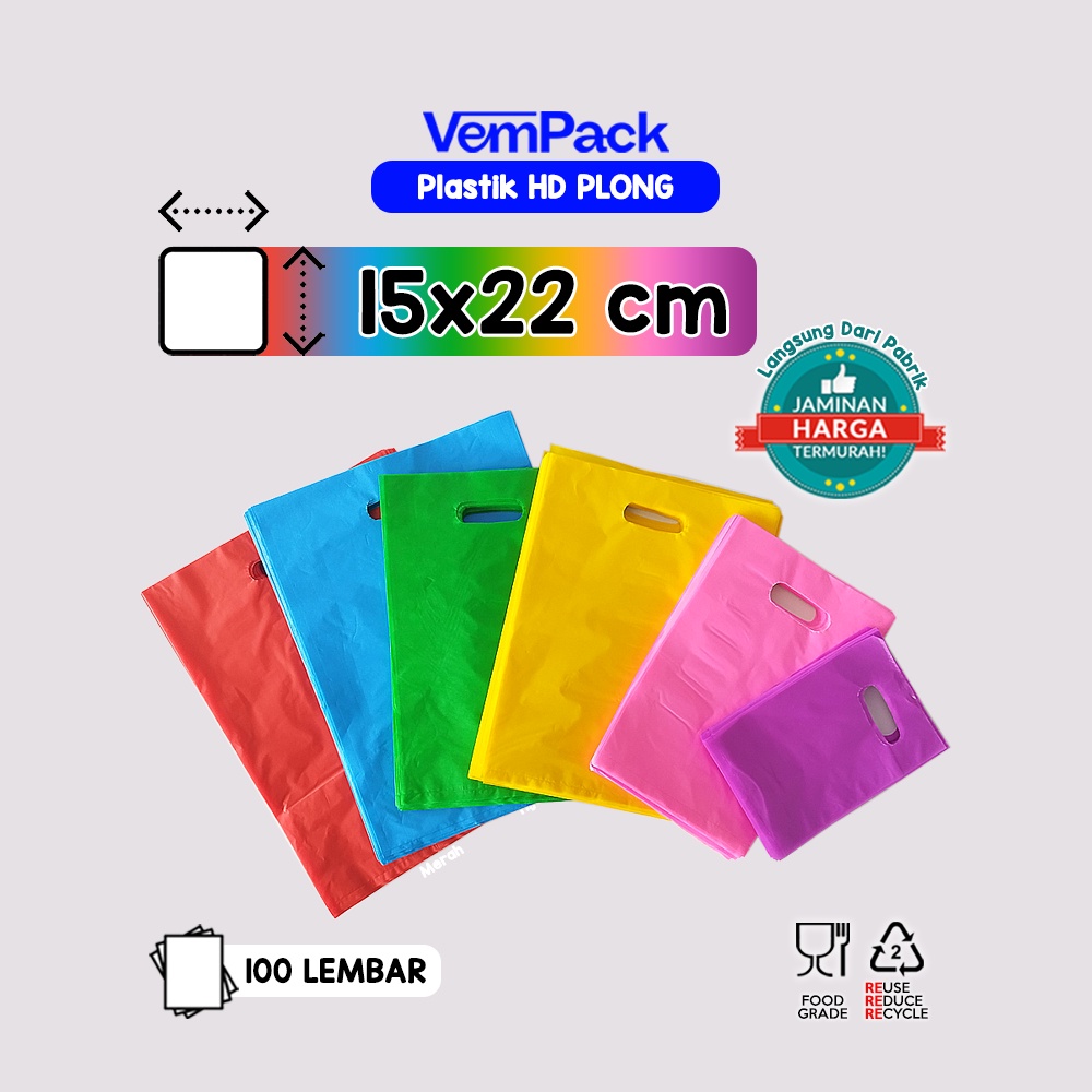 

Plastik HD PLONG 15x22 Cm Tidak Berbau Termurah Packing Online Shop Shopping Bag Plastik Pembungkus