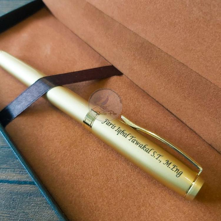 

[PRODUK SIMLM] Pen Roller Metal Ekslusif ROL F1, Elegan Bisa Grafir Logo, Ukir nama 0CP