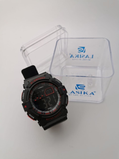 LASIKA 603 Jam Tangan Asli Sporty Fashion Pria Wanita anti air