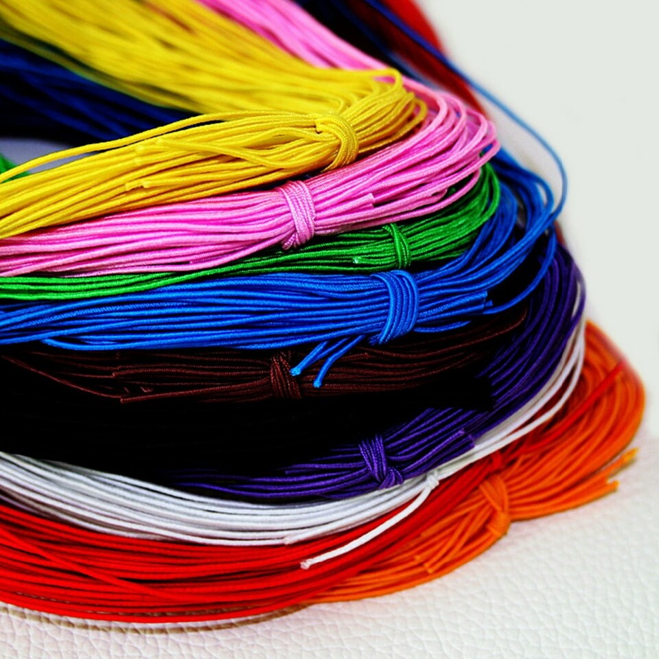 Tali Karet Tali Gelang Elastis Banyak Warna Permeter Tali Karet Tali Gelang Elastis Banyak Warna Permeter