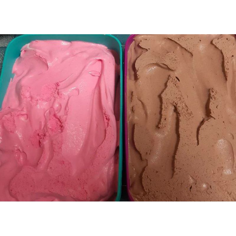 

bahan dasar eskrim(menjual bahan tingal masak) es krim instan