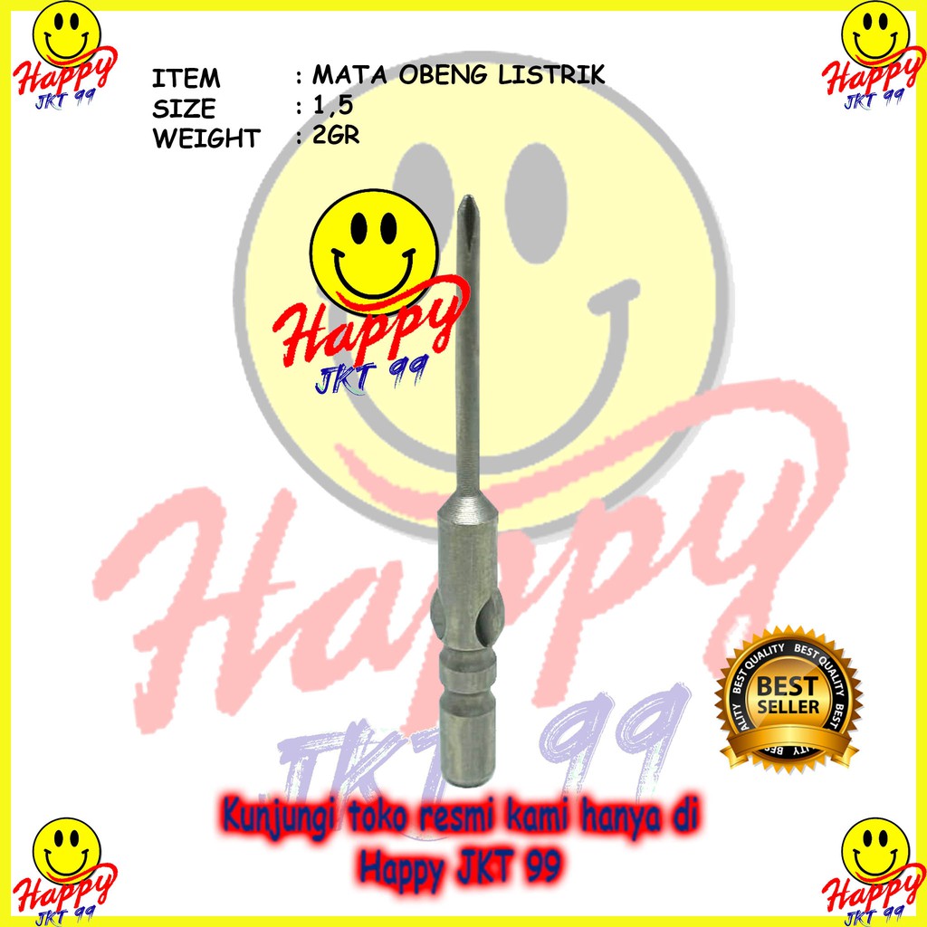 [ HAPPY JKT 99 ] MATA OBENG ELEKTRIK ELECTRICK LISTRIK 1.5