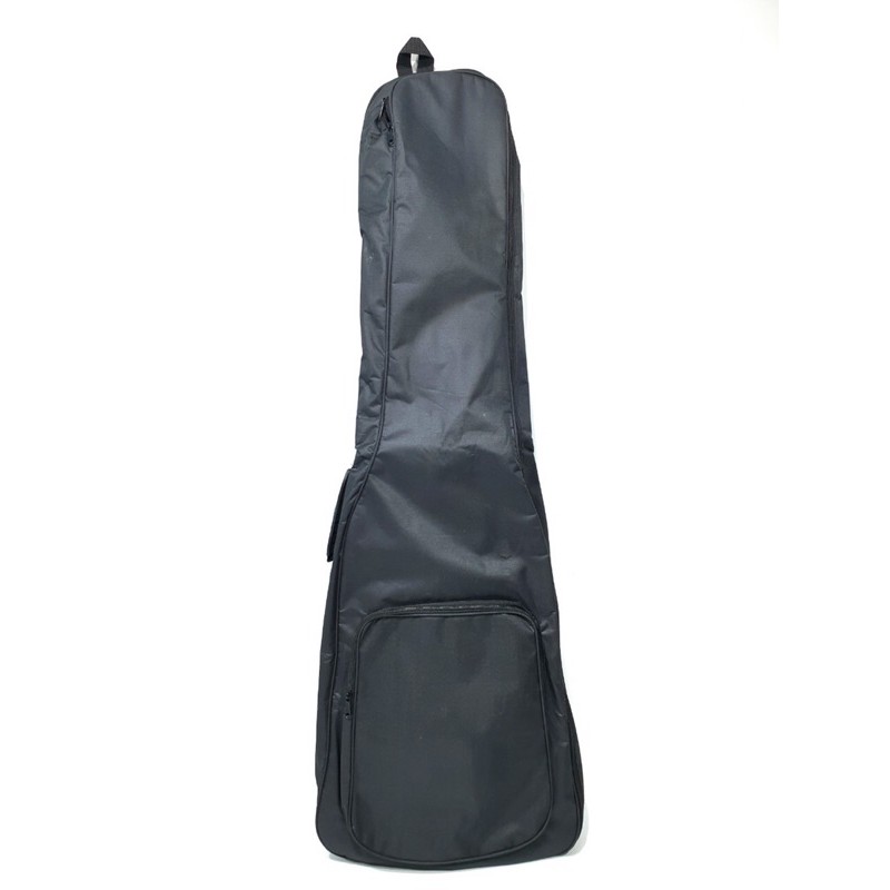 Tas Bass dan Gitar Elektrik Bahan KANVAS Dalam Busa Softcase Bisa Ransel Tenteng Gantung Semi Gigbag