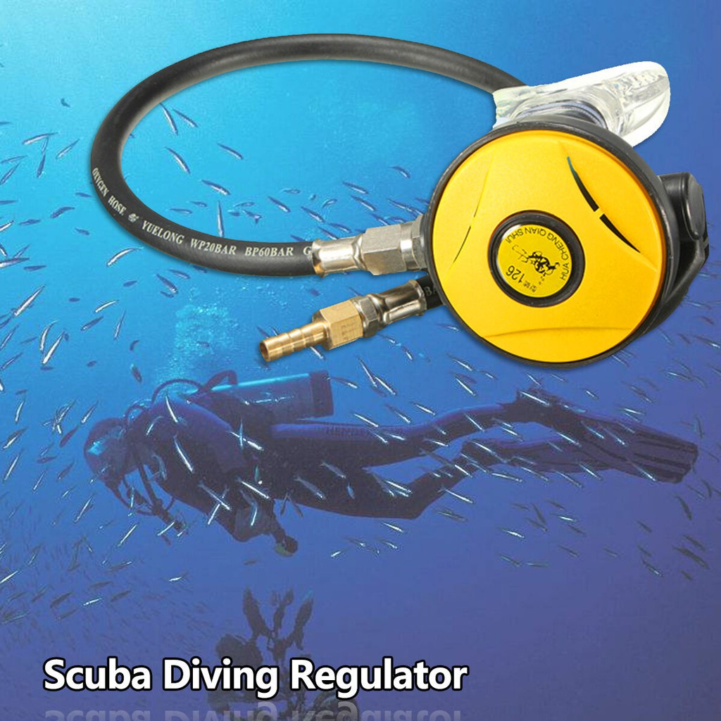 Regulator Diving Dakor Mouthpiece Selam Mouth Piece Diving Kompresor Selang Hose Alat Napas Nelayan Hookah