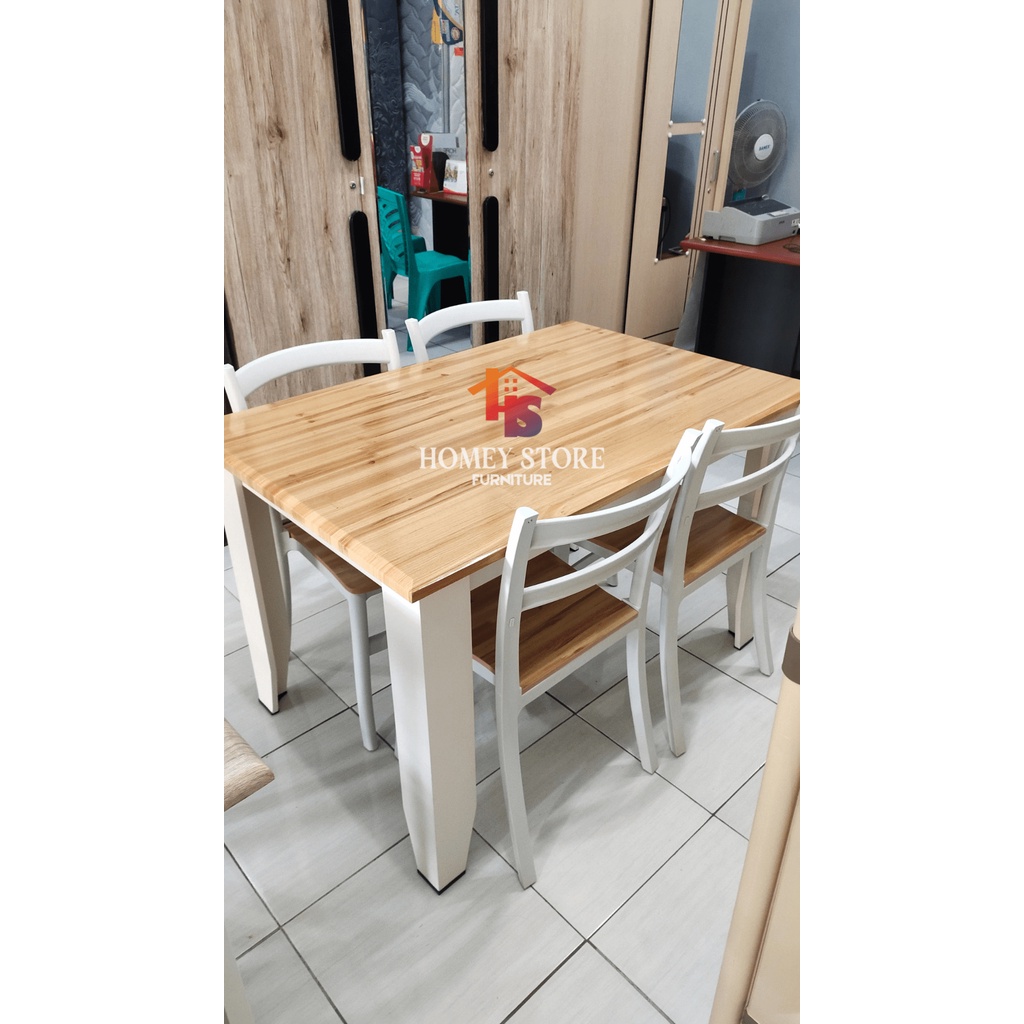 Meja Makan Olympic DTM Alma 4 Kursi