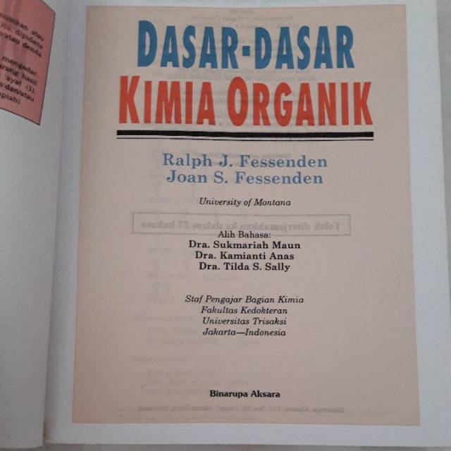 39+ Buku kimia organik fessenden pdf ideas