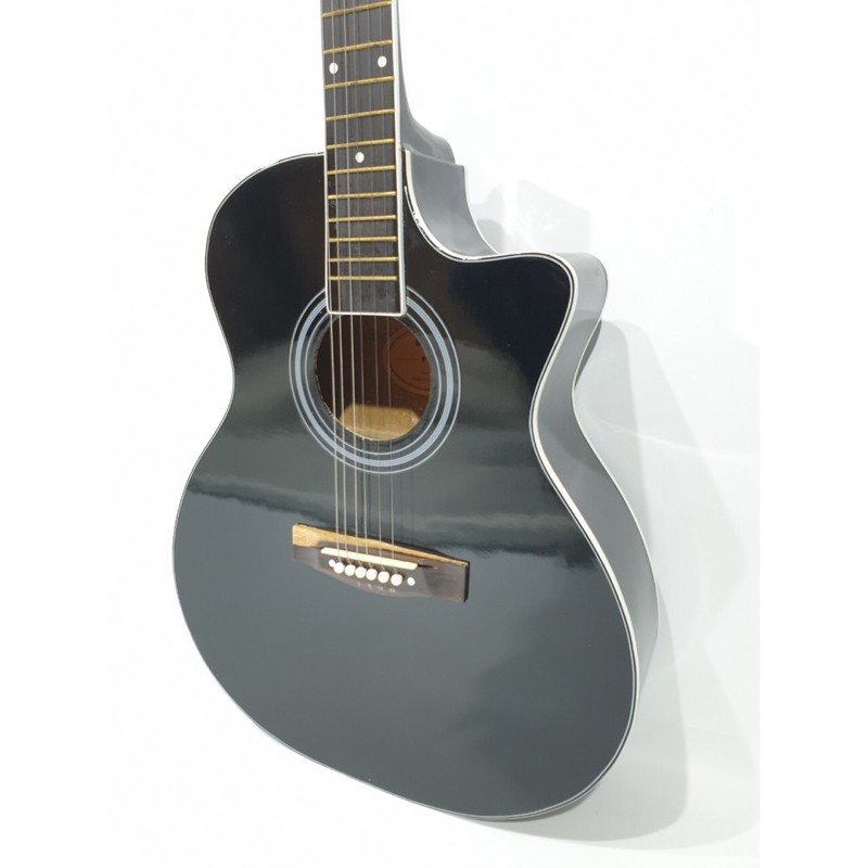 Gitar Akustik Merk Yamaha Tipe F1000 Hitam Natural Sunkay Trusrod Senar String Murah Jakarta Pemula