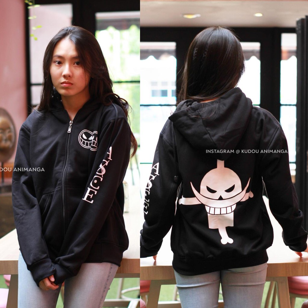 Jaket Asce Black One Piece