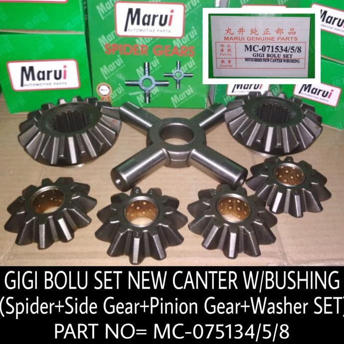 Gigi Bolu Set/Gigi Gardan New Canter W/Bushing