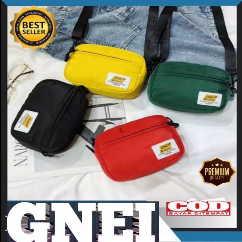 GNEI tas wanita sling bag sporty / tas slempang wanita