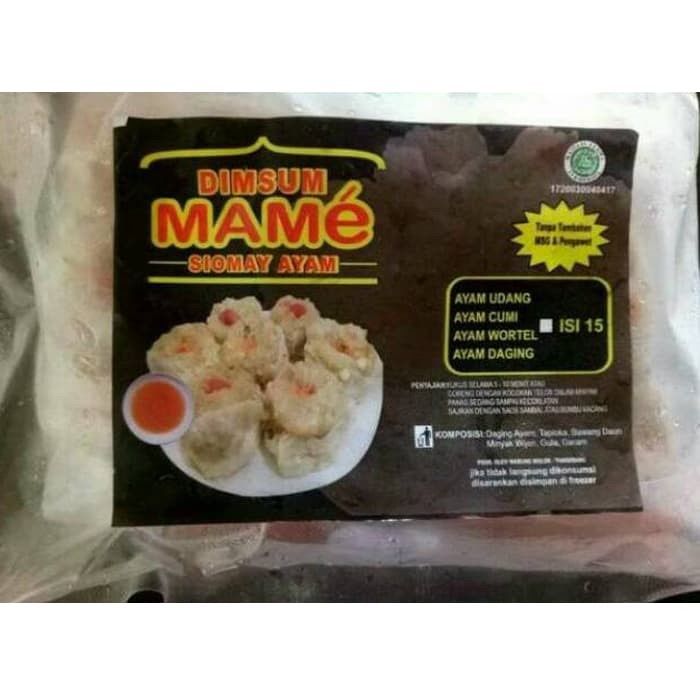 

Dimsum Mame Aneka Rasa isi 15 pcs