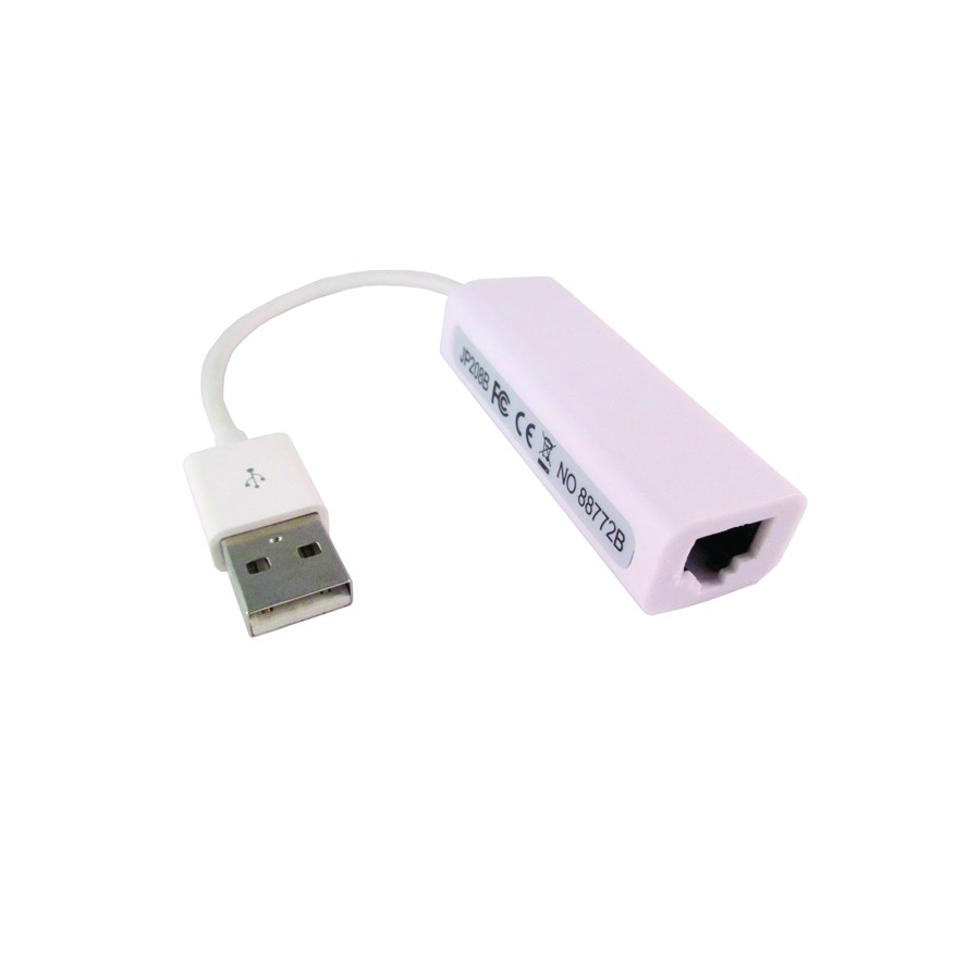 LAN2  CONVERTER USB 2.0 MALE TO LAN FEMALE CENTRO BLUEWHITE