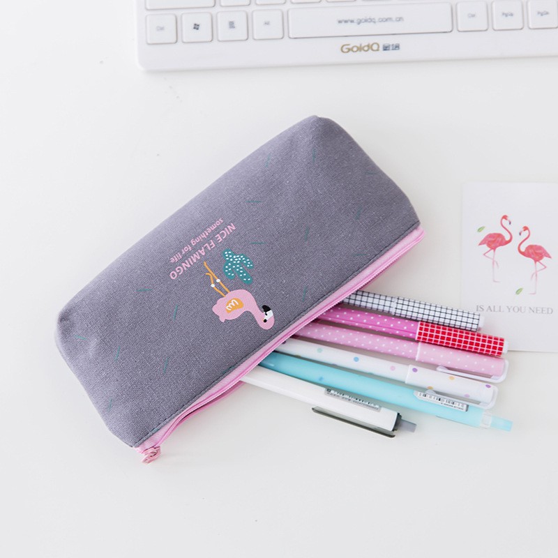 

Tempat Pensil / Pencil Box Edisi Kain Nice Flamingo