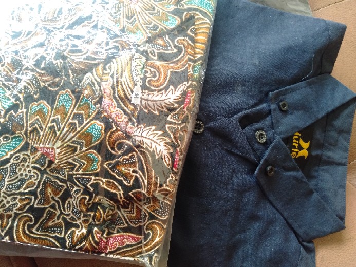 Batik Pasar Sentiling | Bwiyog | Batik Kemeja Pendek Motif Tumplek Bleg Size M L Xl