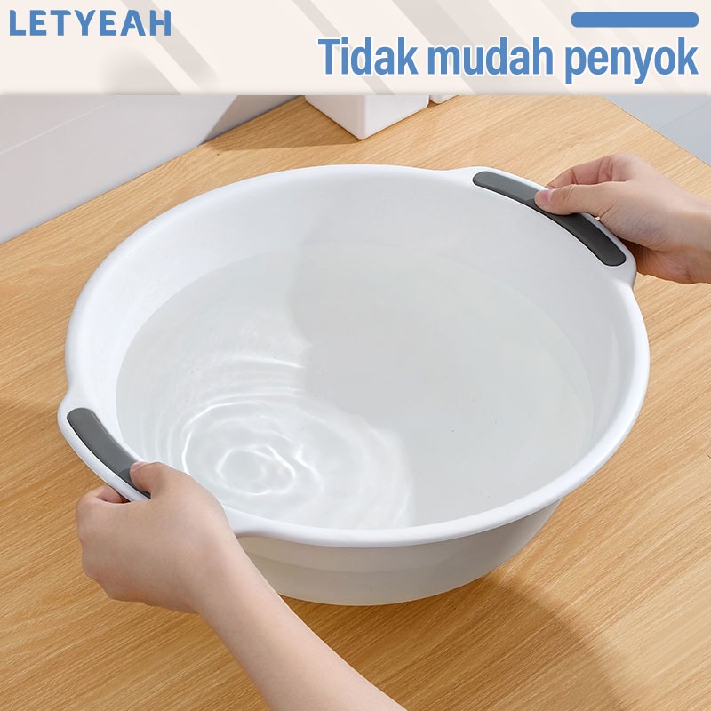 letyeah Baskom plastik serbaguna dan minimalist / basin bahan tebal