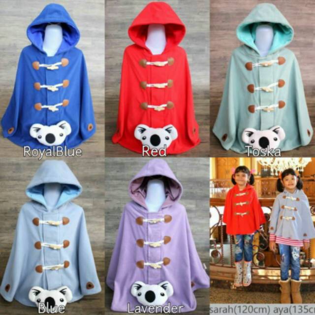 Duffle Cape / Jaket Anak CuddleMe