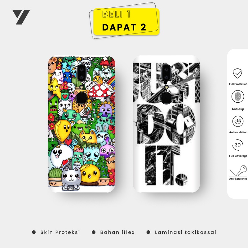 Garskin / Skin proteksi Sharp Aquos V SH-C02 [Dapat 2 Garskin] - Motif 4