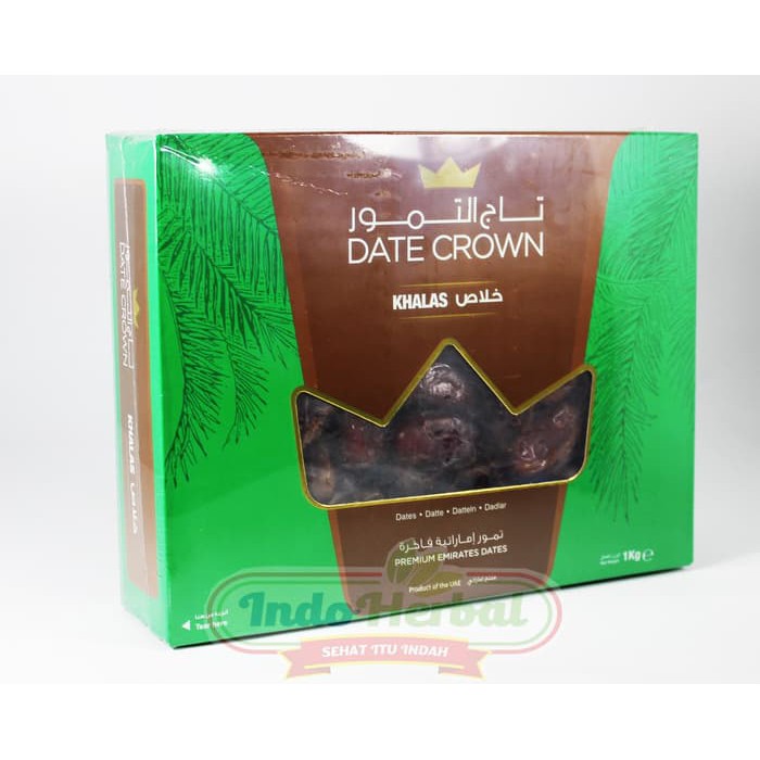 

Ori Kurma Dates Crown Premium Khalas 1kg Asli