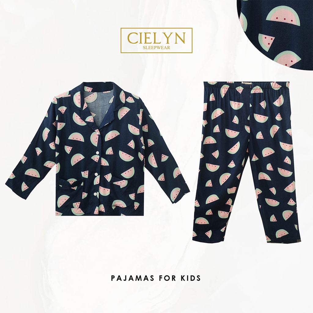 Cielyn - Watermelon Blue Rayon Premium Couple Kids