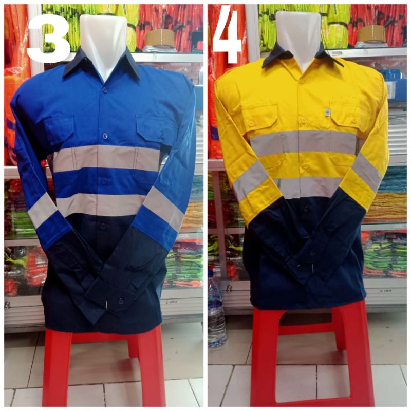 KEMEJA BAJU SAFETY