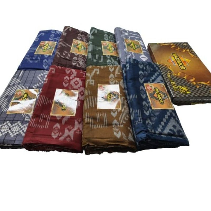 Grosir Sarung Tenun Wadimor Motif Bali Termurah