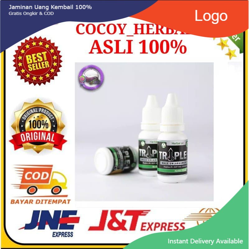( TERLARIS ) TRIPLE L Obat Herbal Pria Vitalitas Agar Tahan Lama - Aman Terpercaya