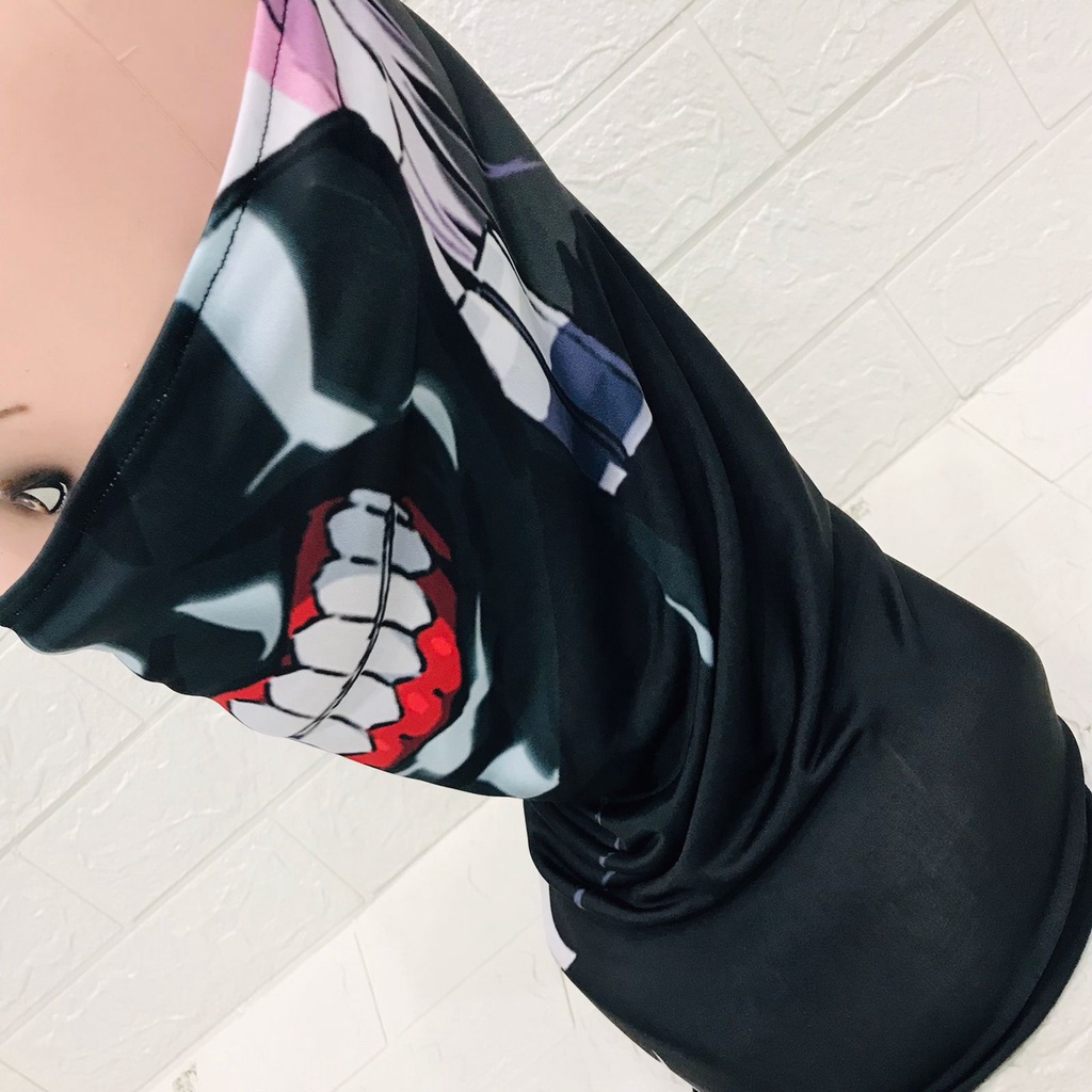 Buff Kaneki Tokyo Ghoul Premium Masker Wibu