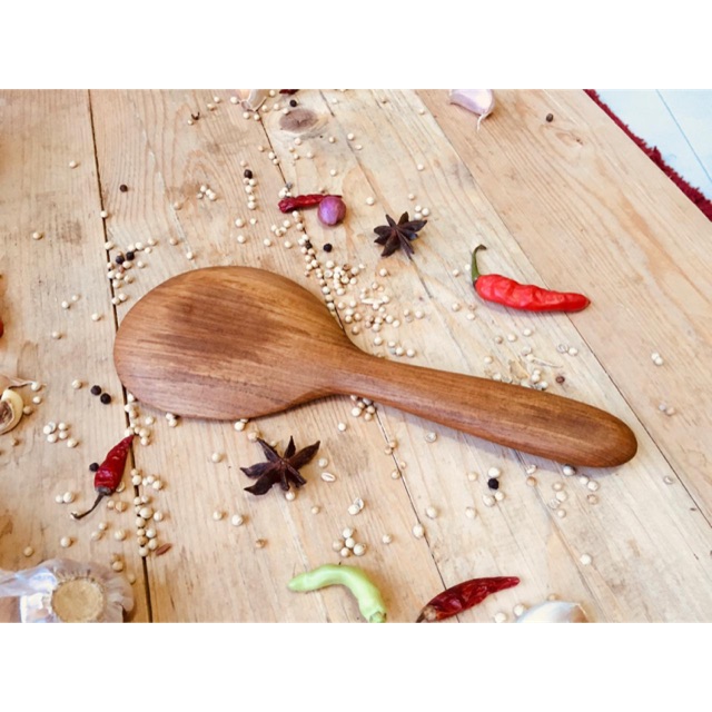 Centong nasi kayu jati