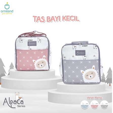 Omiland Tas Bayi Medium / kecil besar alpaca &amp; sailor series sloth alpaca panda