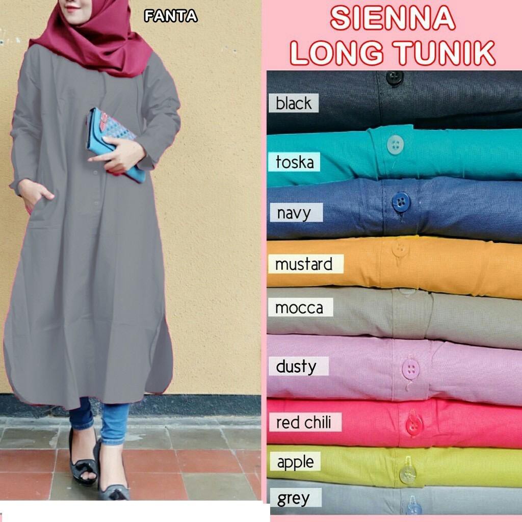 SIENNA TUNIK BLOUSE/ TUNIK SIENNA KATUN