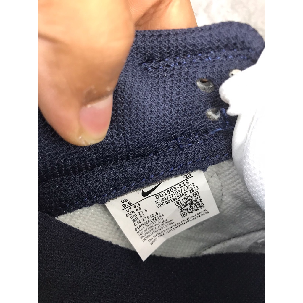 Dunk Low Vintage Navy (W), 100% Real Pic.