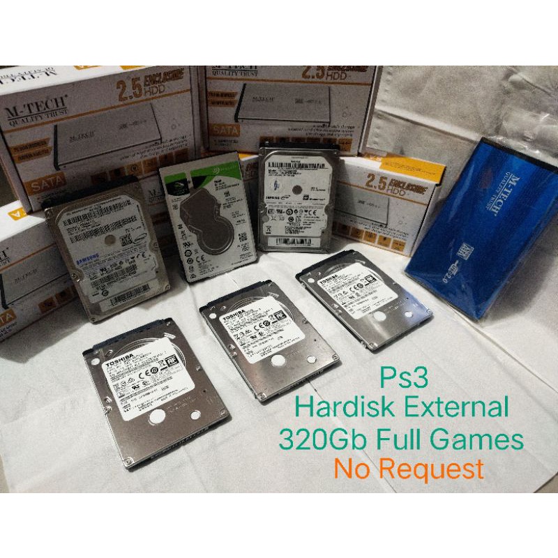 Hdd Hardisk EXTERNAL 320GB PS3/Playstation