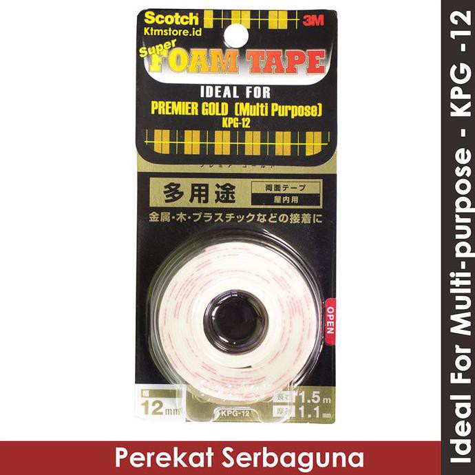 

[[BISA COD]] Double Tape Super Strong Premier Gold Daya Rekat Terkuat 3M Scotch KPG BOOM SALE Kode