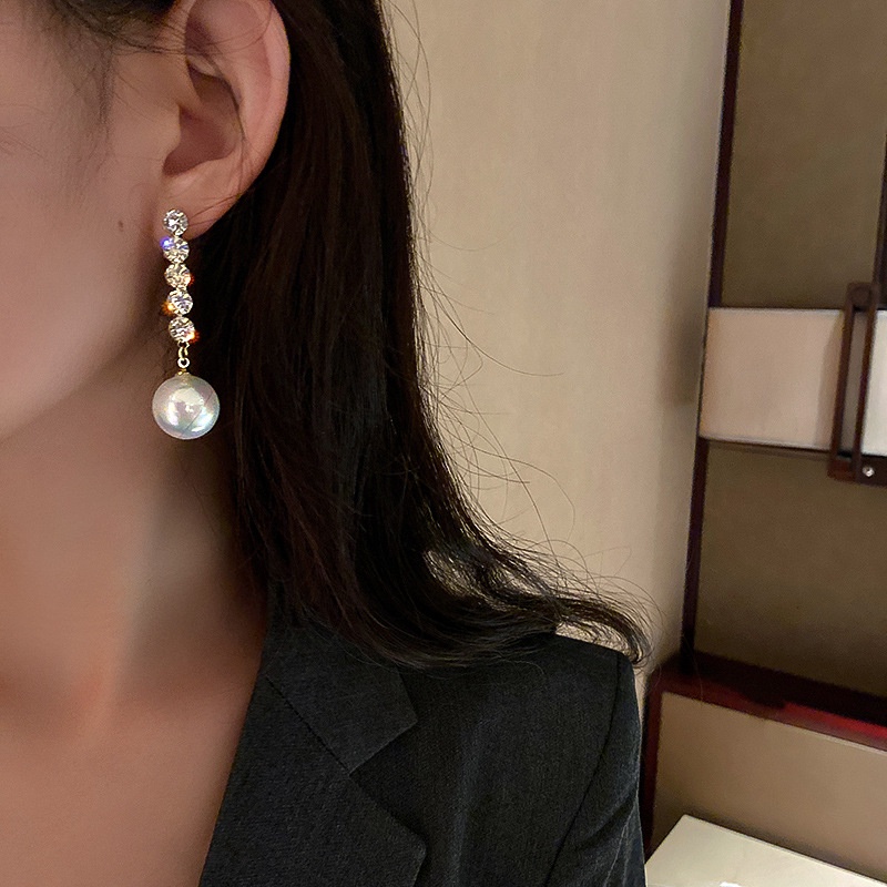 Anting Mutiara Serbaguna Model Oversized