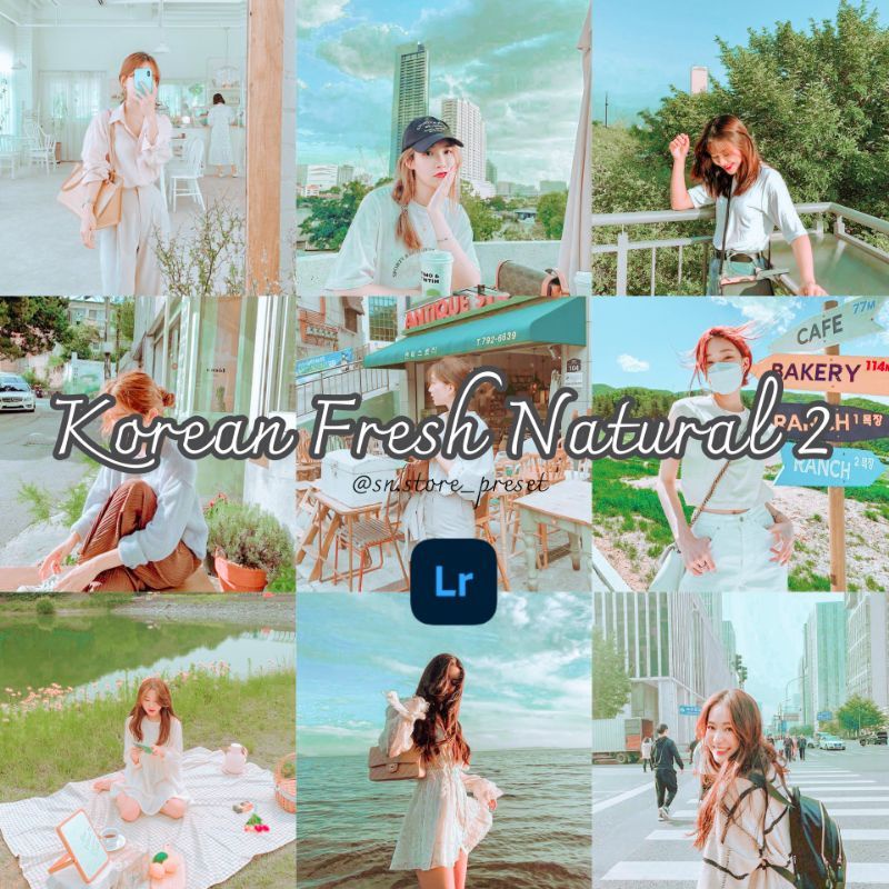 PRESET LIGHTROOM KOREAN FRESH NATURAL 02 // FOR IOS &amp; ANDROID