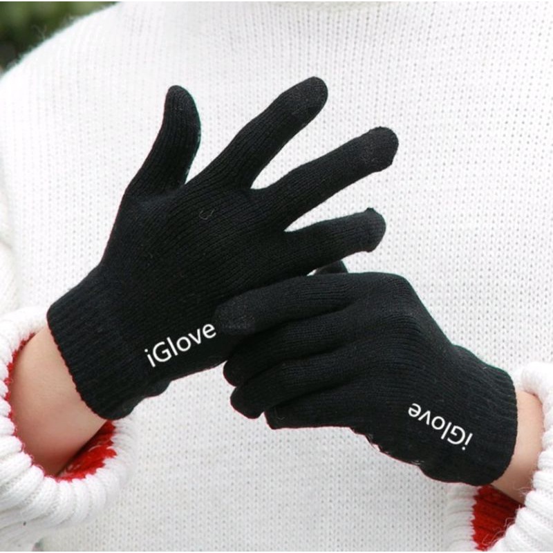 SARUNG TANGAN I GLOVE DIJAMIN ORIGINAL TOUCHSCREEN HP ANDROID/IPHONE