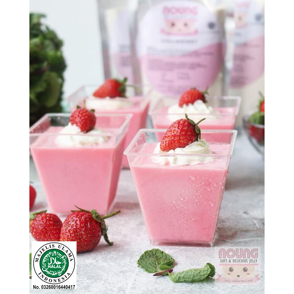 

Bubuk Puding Noung Jelly Strawberry 170 g