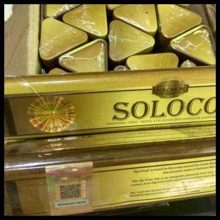 Promo   Soloco-Au Asli Australia Original Saloco Ori 1Box Isi 12 Permen Coklat
