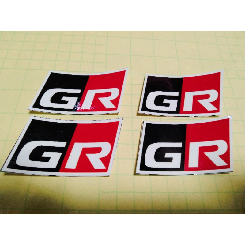 STIKER TOYOTA GR GAZOO RACING