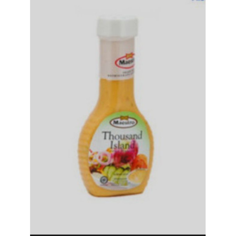 

MAESTRO THOUSAND ISLAND BOTOL 237 ML / SAUS SALAD BOTOL