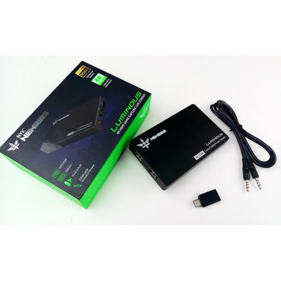 NYK Nemesis LUMINOUS HGC-08 - HDTV Capture Card Recording