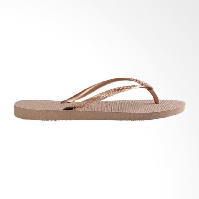 Best Seller Original Havaianas Slim 3581-Rose Gold - Rose Gold, 39-40