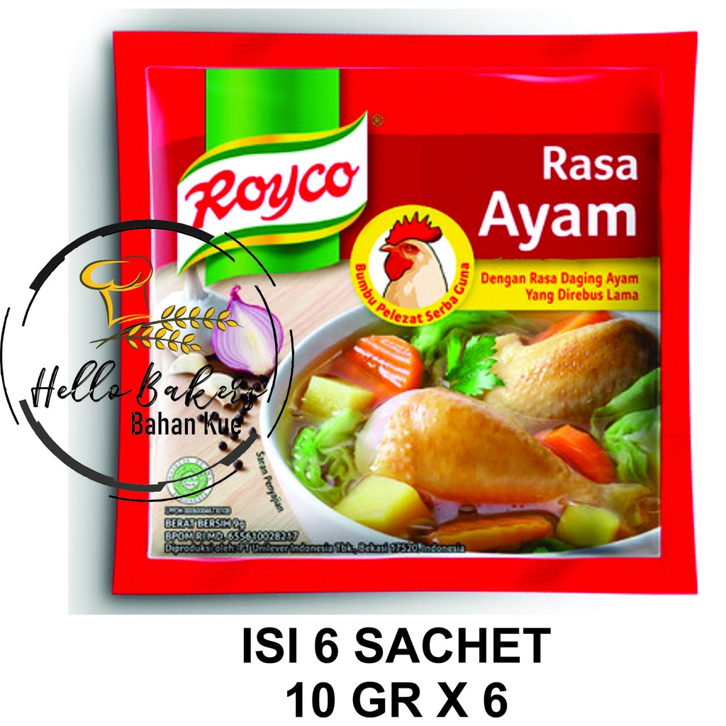 

KALDU AYAM ROYCO ISI 6 SACHET / KALDU BUBUK / KALDU AYAM / ROYCO