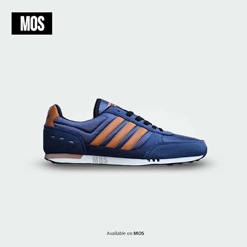 ADIDAS NEO CITY RACER NAVY BROWN