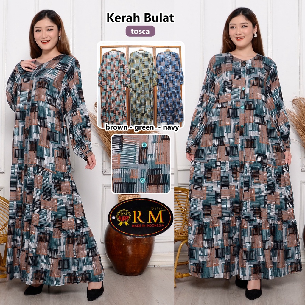 Gamis Susun Andien/Dress Muslim Susun / Rayon premium / Gamis Busui B1