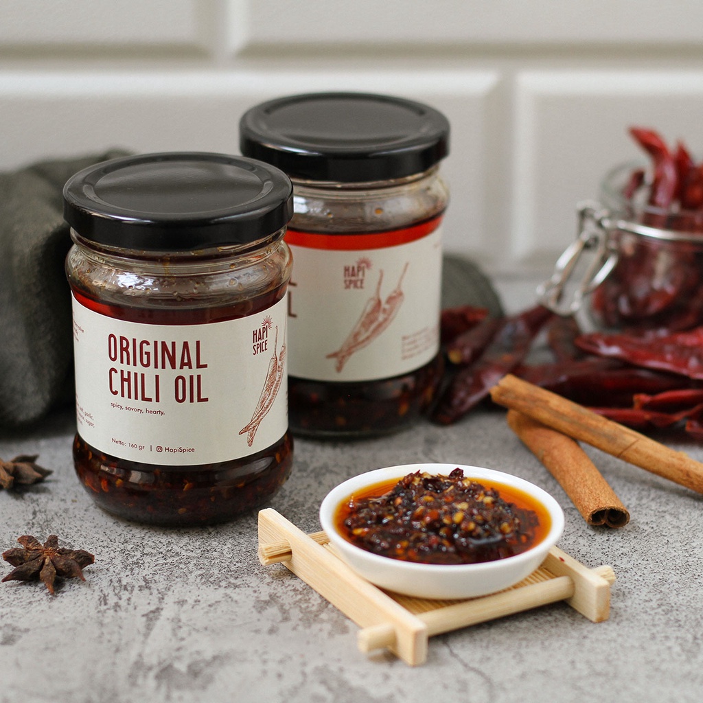 

Original Chili Oil - Minyak Cabai Halal - By Hapi Spice