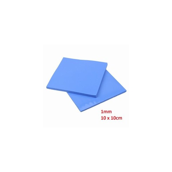Thermal Pad Termal Silicone Heatsink Compound 10cm x 10cm Tebal 1mm
